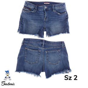 Tommy Hilfiger Cutoff Jean Shorts Women's Sz 2